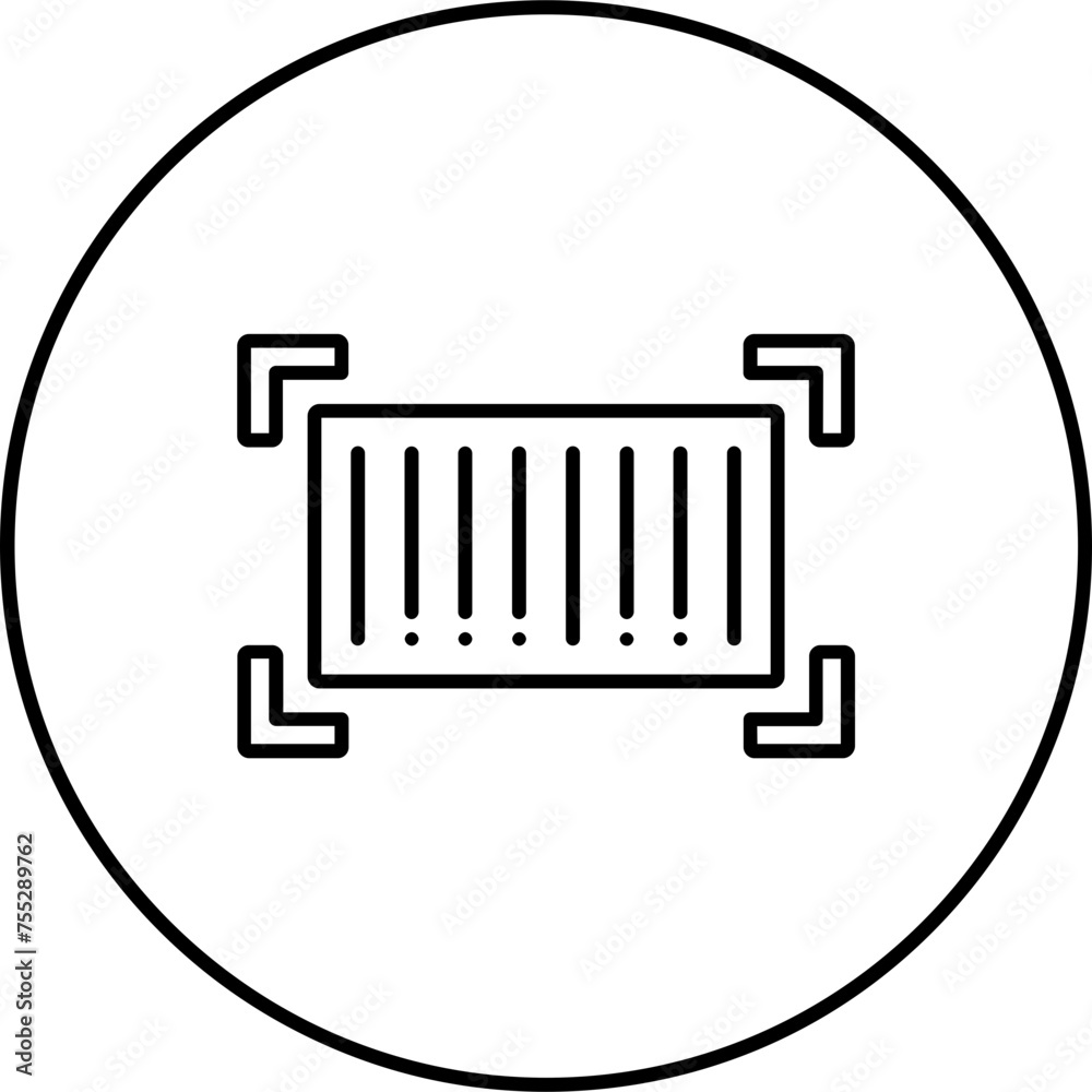 Canvas Prints Barcode Icon