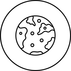 Obraz premium Mercury Icon