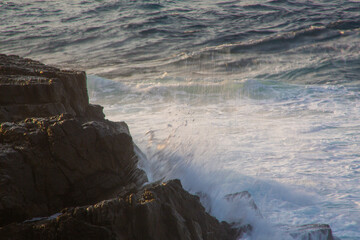 奄美, “寒の戻り”の春の海