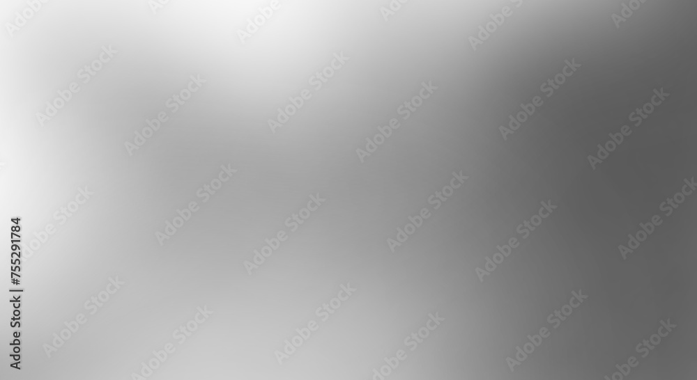 Poster Abstract gray gradient wall background in empty room with bright white light blank studio for modern template banner graphic creative art design, illustration clean backdrop texture wallpaper