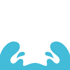 Blue Water Day Footer