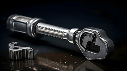 Pipe wrench securing pipes