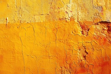 Obraz premium Textured Orange Paint Peeling
