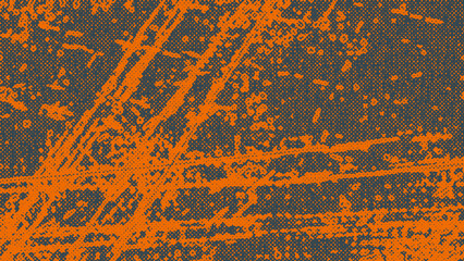 Abstract halftone grunge texture background image.