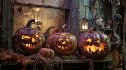 Decorations range from simple carved pumpkins to elaborate displays of ghosts ghouls and other scary creatures.