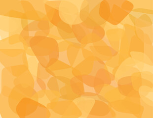 Abstract background in yellows and oranges  inspired by the organic shapes and colors of peaches and apricots.
