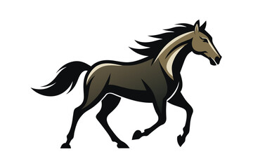 Obraz na płótnie Canvas horse-body-logo -vector-illustration .eps