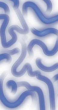 transparent blue sparkling light line element