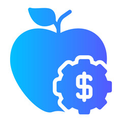 apple gradient icon