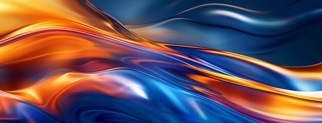 Fototapeta premium Fluid Art Abstract Background