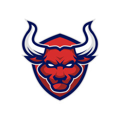 Bull Sports Logo Template