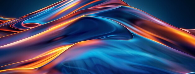 Abstract Swirl of Colors