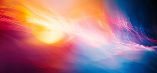 Abstract Colorful Light Motion Background