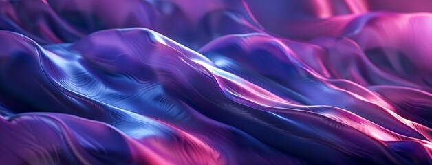 Obraz premium Abstract Pink and Blue Wavy Texture