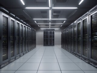 セキュリティの高いサーバールーム