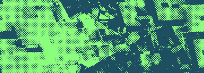 Abstract halftone grunge texture background image.