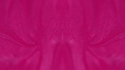 Shimmering ink. Glitter fractal. Defocused bright magenta pink color sparkling particles texture...