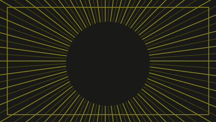 dark sun ray background, black and gold background wallpaper