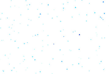 背景素材_水彩三角_ブルー