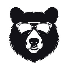 Bear Wearing Glasses