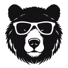 Bear Wearing Glasses