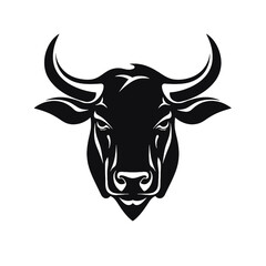 Bulldog Logo Monochrome Design Style