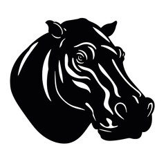 hippo silhouette