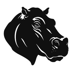 hippo silhouette