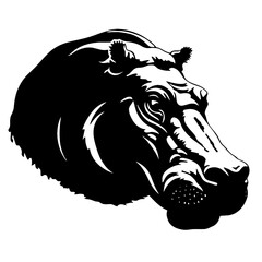 hippo silhouette
