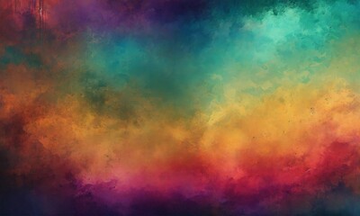 Abstract colorful background with grunge noise grain texture