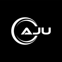 AJU Letter Logo Design, Inspiration for a Unique Identity. Modern Elegance and Creative Design. Watermark Your Success with the Striking this Logo.