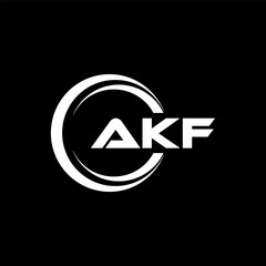 AKF Letter Logo Design, Inspiration for a Unique Identity. Modern Elegance and Creative Design. Watermark Your Success with the Striking this Logo.