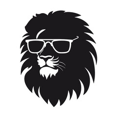 Lion with Sunglasses 