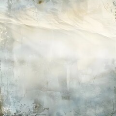 Vintage grunge abstract old paper background with translucent layers in white and silver tones,...