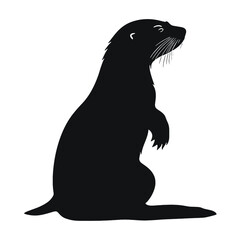 Otter  Silhouette 