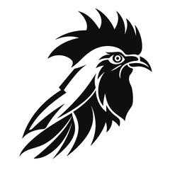 rooster  Silhouette  