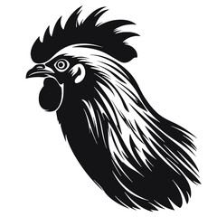 rooster  Silhouette  
