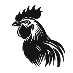 rooster  Silhouette  
