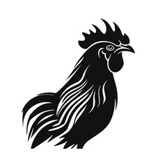 rooster  Silhouette  