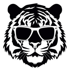 Tiger in Sunglasses