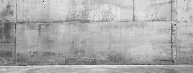 Empty Urban Concrete Wall and Floor Background