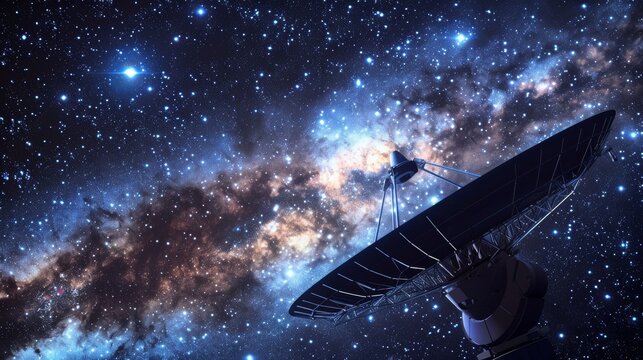 A space telescope several times the size of a football field capable of capturing the most distant and faint objects in the universe.