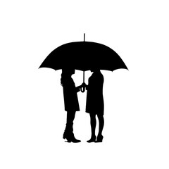 person under umbrella