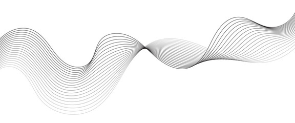 abstract flowing wavy lines background