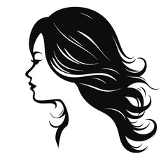  Girl  Profile silhouette faces  
