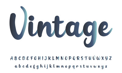 Best Alphabet Calligraphy Signature Brush Font lettering handwritten