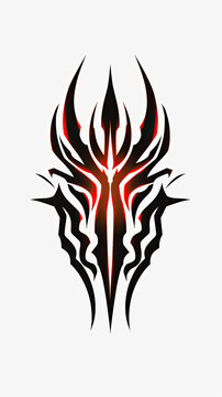 Tribal Flame Design