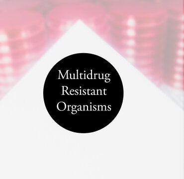 Paper with words Multidrug resistant organism (MDO). Medical concept.