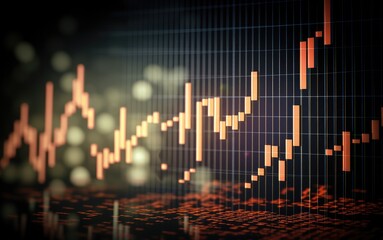 Financial chart, symbolizing the importance and impact of stock market news.