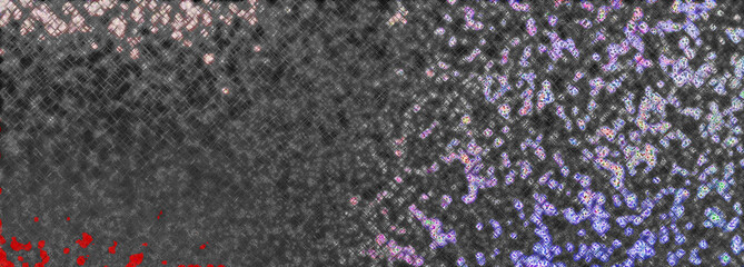 An abstract iridescent grainy grunge texture background image.